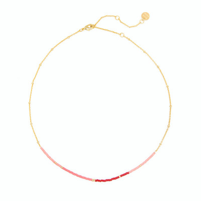 True Love Seed Bead Choker in Gold by Pura Vida