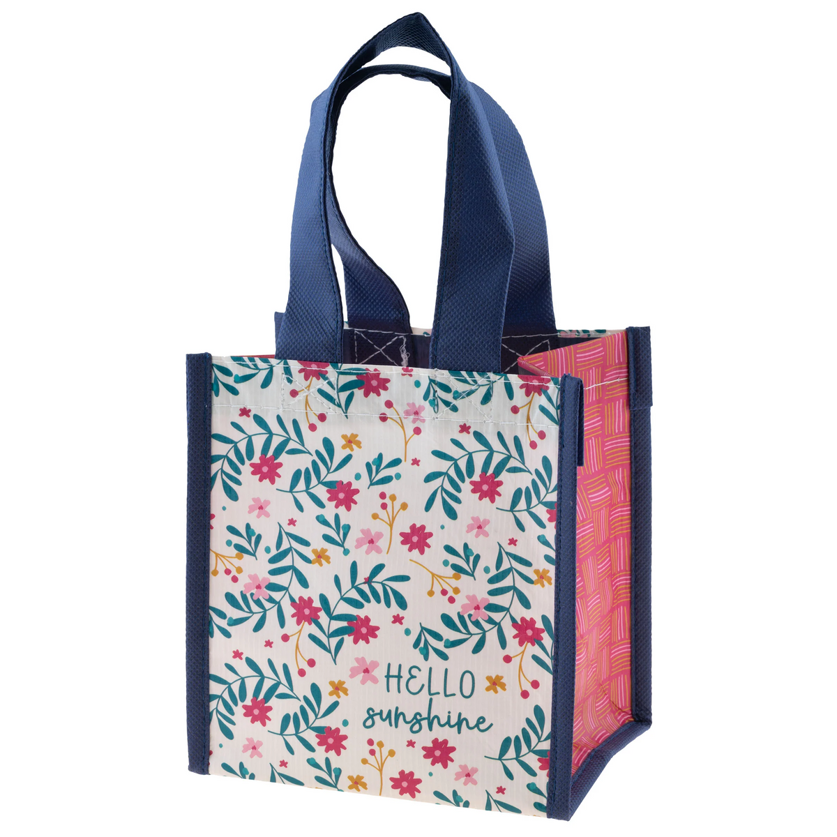 Rceycled Small Gift Bag in Hello Sunshine-Lemons and Limes Boutique