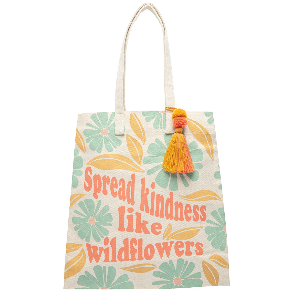 Canvas Tote in Spread Kindness-Lemons and Limes Boutique