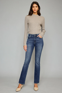 Marla Skinny Bootcut in Medium Wash by Kan Can USA--Lemons and Limes Boutique