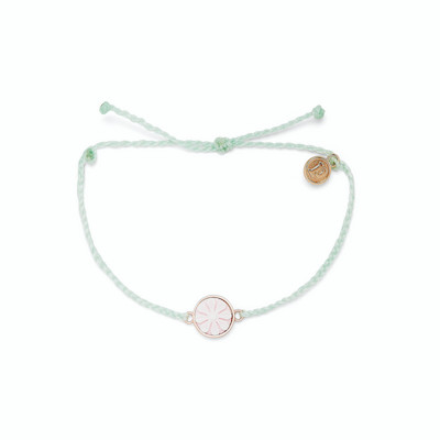 Cameo Rose Gold Bracelet in Winterfresh by Pura Vida