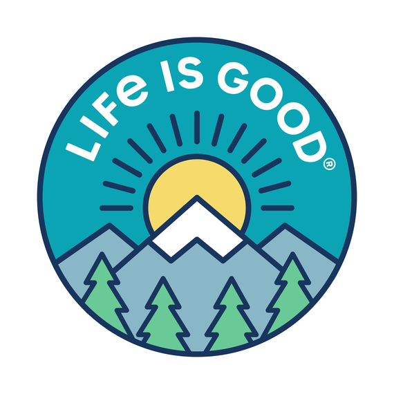 Mountain Sun Sticker--Lemons and Limes Boutique