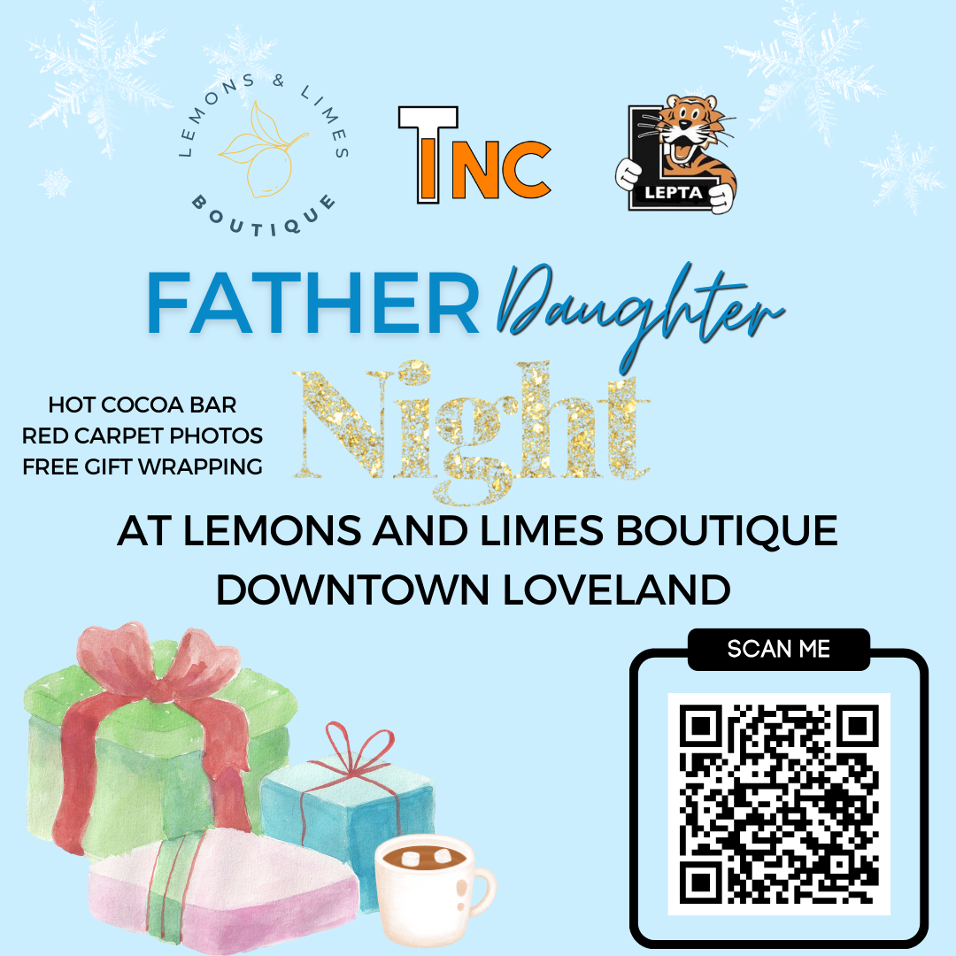 Father Daughter Night Out at Lemons and Limes Boutique Hosted By Tigers, Inc.--Lemons and Limes Boutique