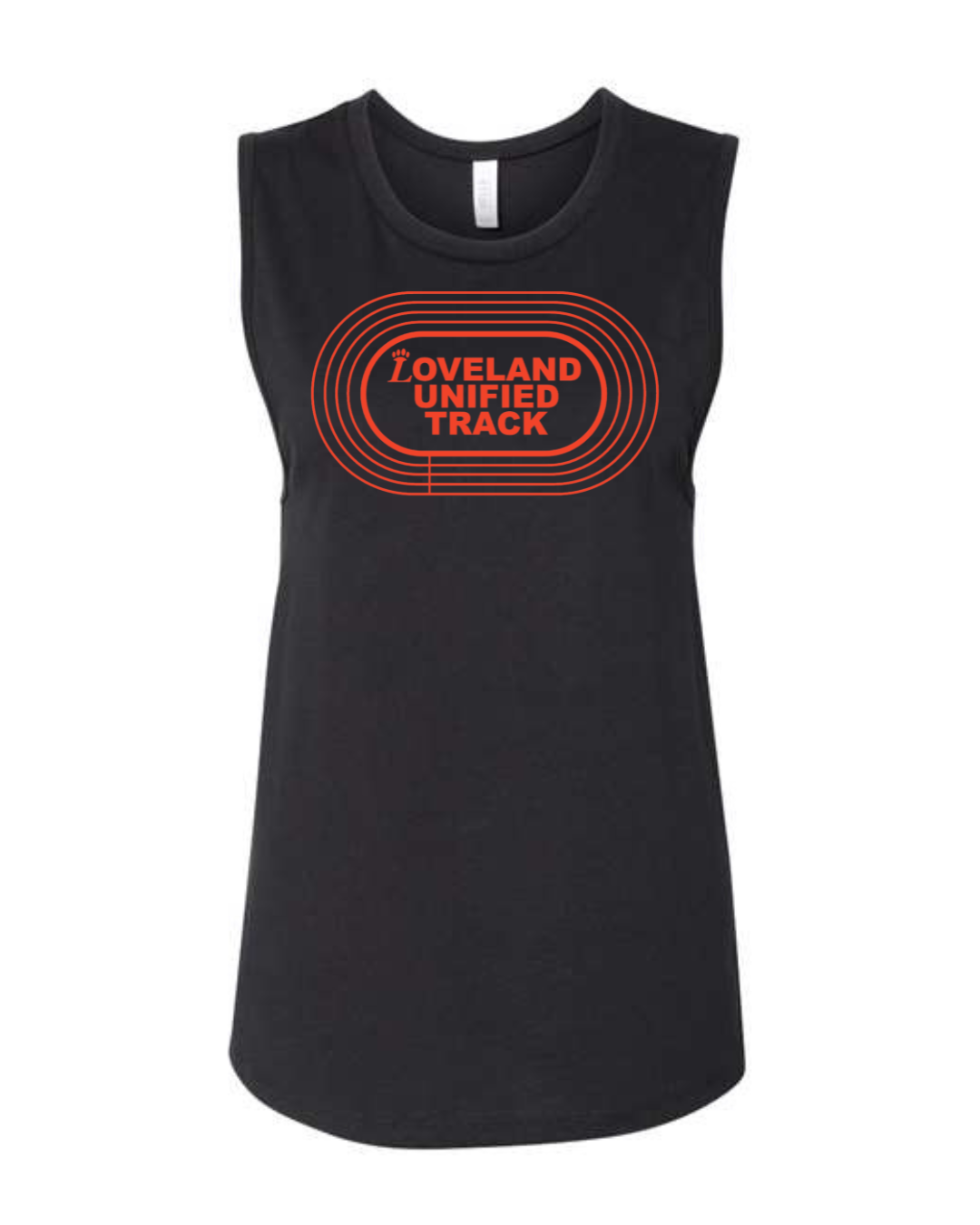 Loveland Unified Track Muscle Tank - Women's-Lemons and Limes Boutique