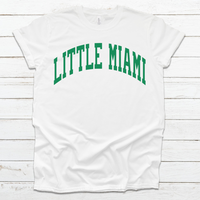 Little Miami Curved T-Shirt (multiple colors available)-White-Adult Small-Lemons and Limes Boutique