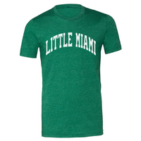 Little Miami Curved T-Shirt (multiple colors available)-Green-Adult Small-Lemons and Limes Boutique