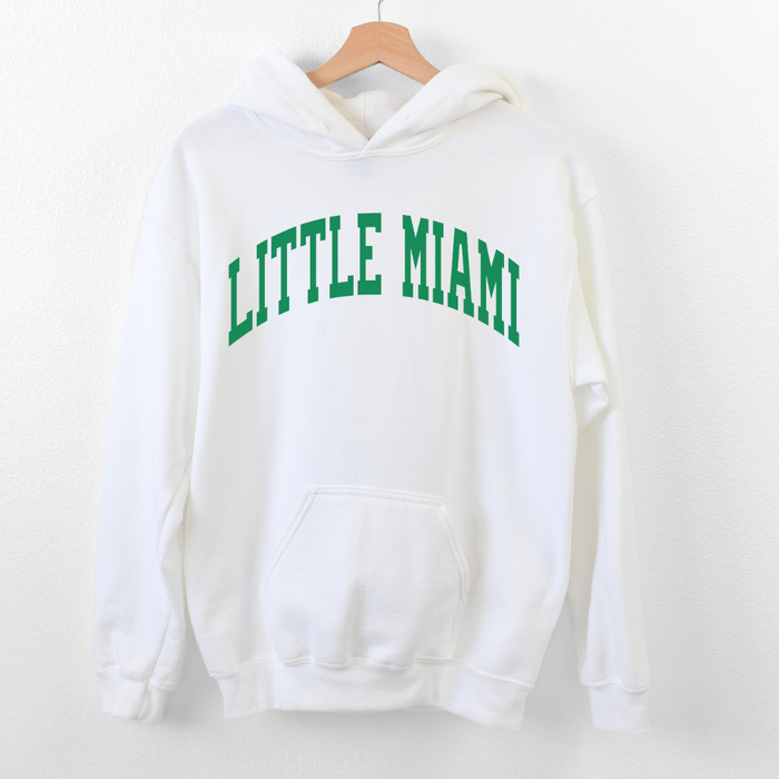 Little Miami Curved Hoodie (multiple colors)-White-Small-Lemons and Limes Boutique