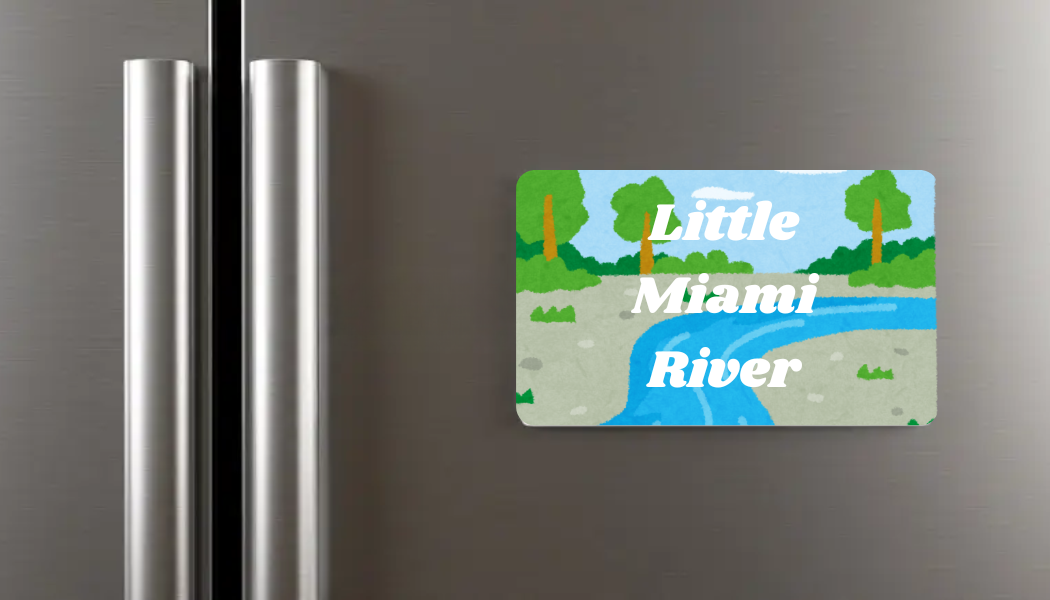 Little Miami River Neoprene Magnet-Lemons and Limes Boutique