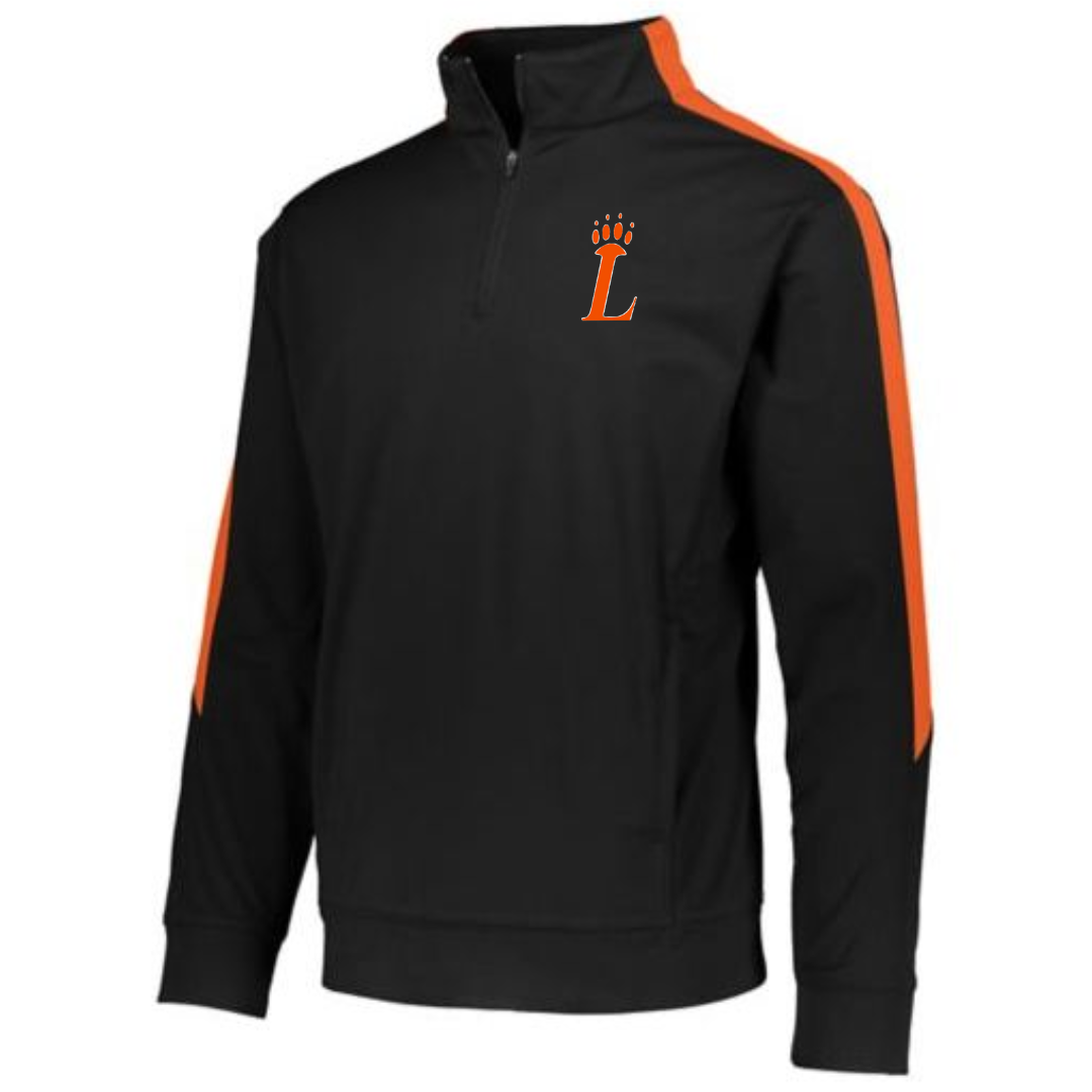 Loveland Orange and Black Quarter Zip Women's Jacket--Lemons and Limes Boutique