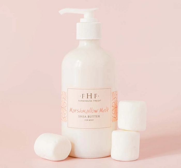 Marshmallow Melt Shea Butter Cream Pump Top 8oz. by FarmHouse Fresh--Lemons and Limes Boutique