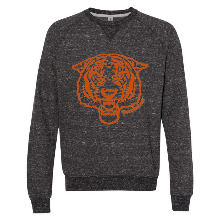 Womens Tiger Face Crew- Bengals PRO SHOP ONLY-Lemons and Limes Boutique