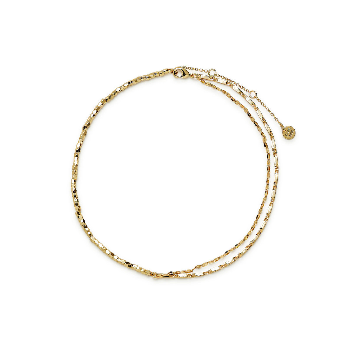 Metal Bead & Chain Stretch Bracelet-Lemons and Limes Boutique