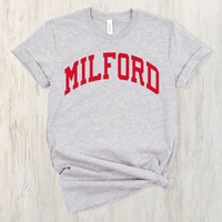 Milford Curved T-Shirt (multiple colors available)-Athletic Grey-Adult Small-Lemons and Limes Boutique