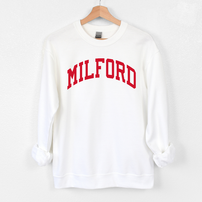 Milford Curved Sweatshirt (multiple colors)-Apparel-Lemons and Limes Boutique