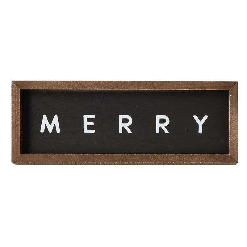 Wood Wall Sign - Merry-Lemons and Limes Boutique