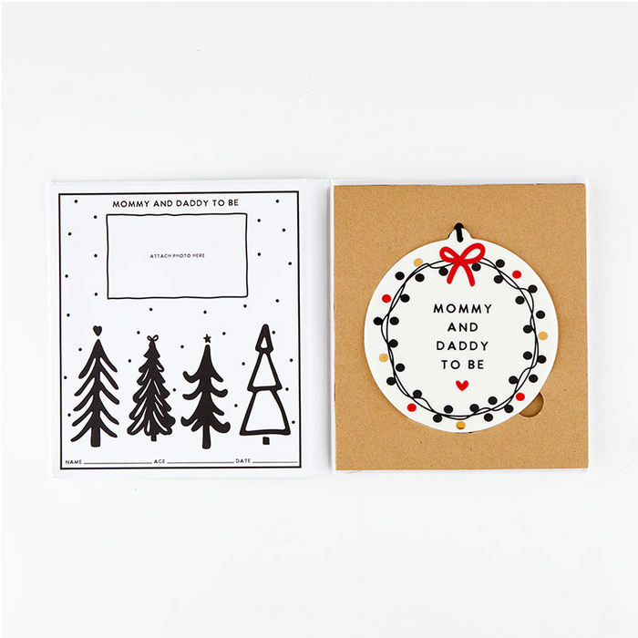 Ornament - Mommy + Daddy To Be-Lemons and Limes Boutique