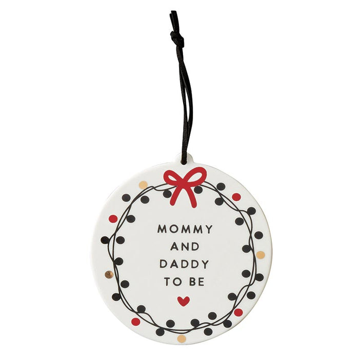 Ornament - Mommy + Daddy To Be-Lemons and Limes Boutique