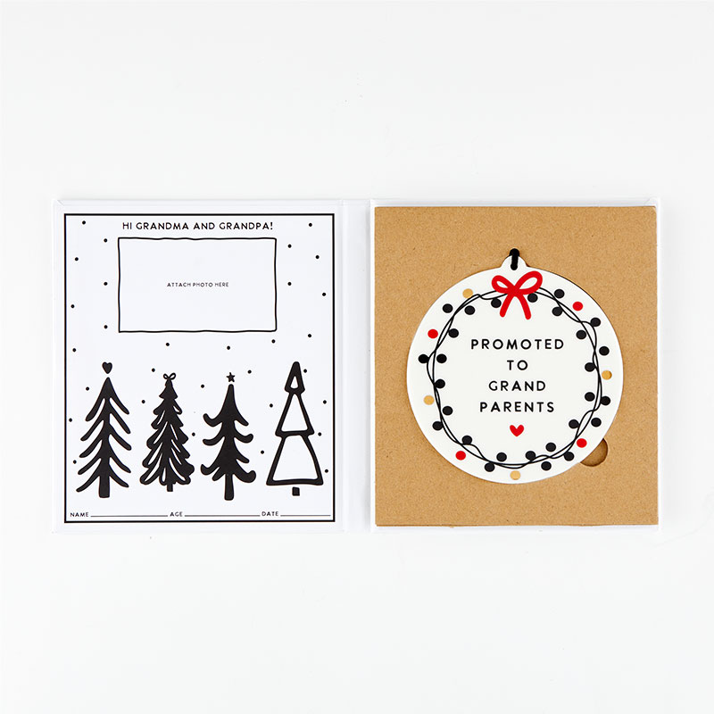 Ornament - Promoted to Grandparents-Lemons and Limes Boutique