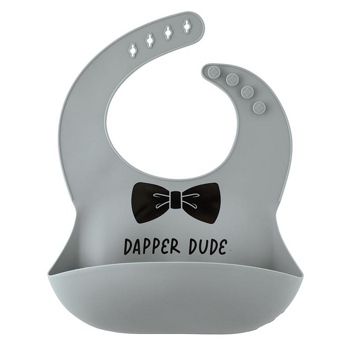 Bib - Dapper Dude-Lemons and Limes Boutique