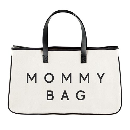 Canvas Tote - Mommy Bag-Lemons and Limes Boutique