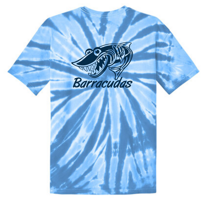 Normandy Barracudas Tie Dye Short Sleeve Tee YOUTH-Lemons and Limes Boutique