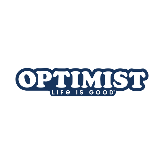 Optimist Retro Stripe Sticker--Lemons and Limes Boutique