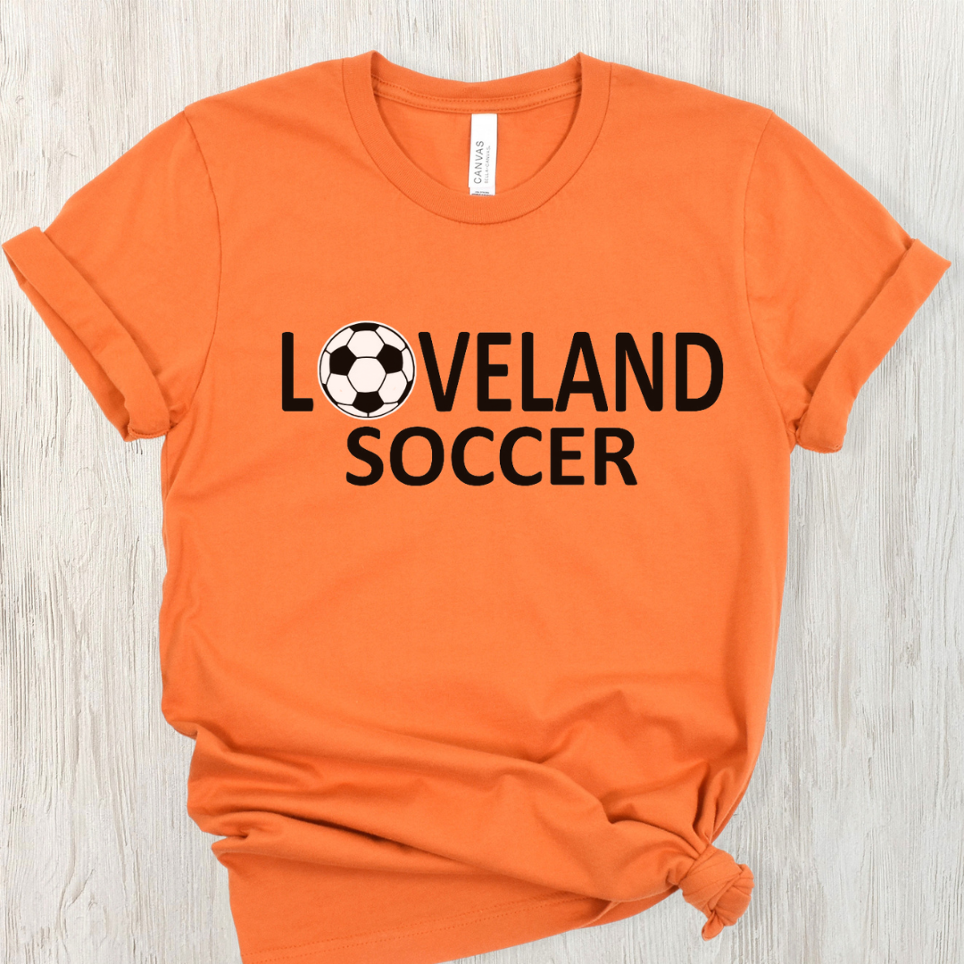Loveland Soccer T-Shirt--Lemons and Limes Boutique