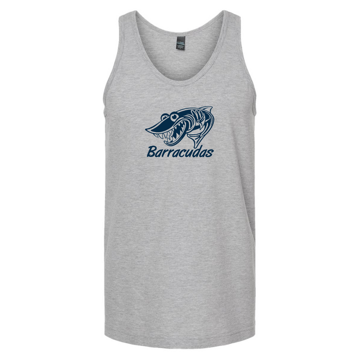 Normandy Barracuda on Grey Tank Top--Lemons and Limes Boutique