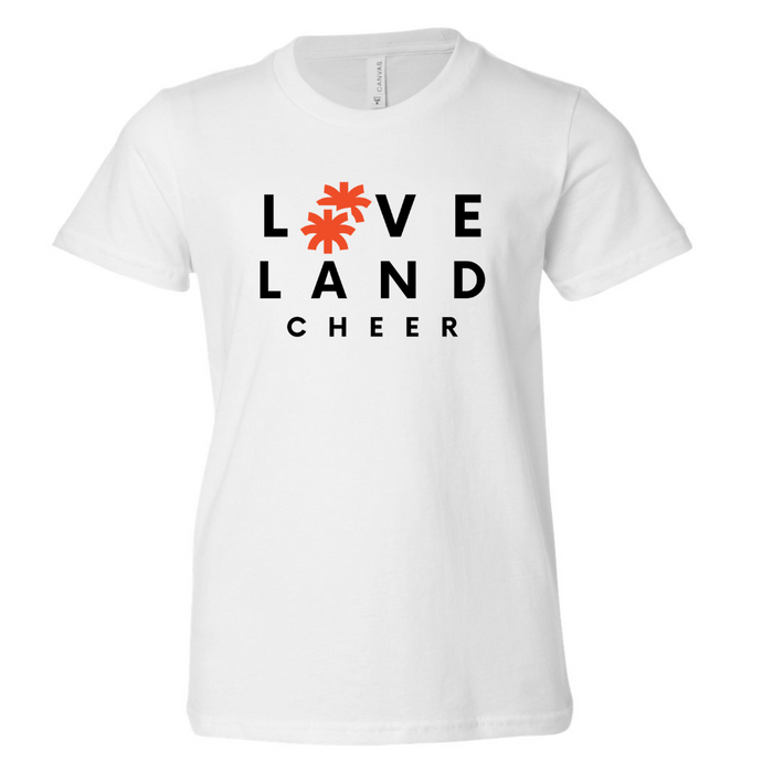 Loveland Cheer T-Shirt-YOUTH--Lemons and Limes Boutique