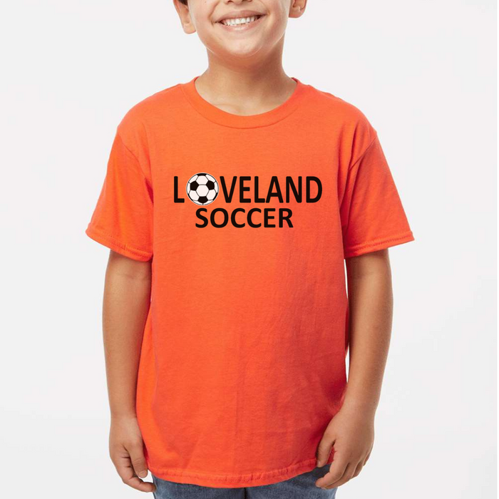 Loveland Soccer T-Shirt-YOUTH--Lemons and Limes Boutique
