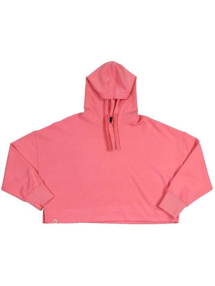 Cropped Hoodie Short in Rose by Simply Southern--Lemons and Limes Boutique