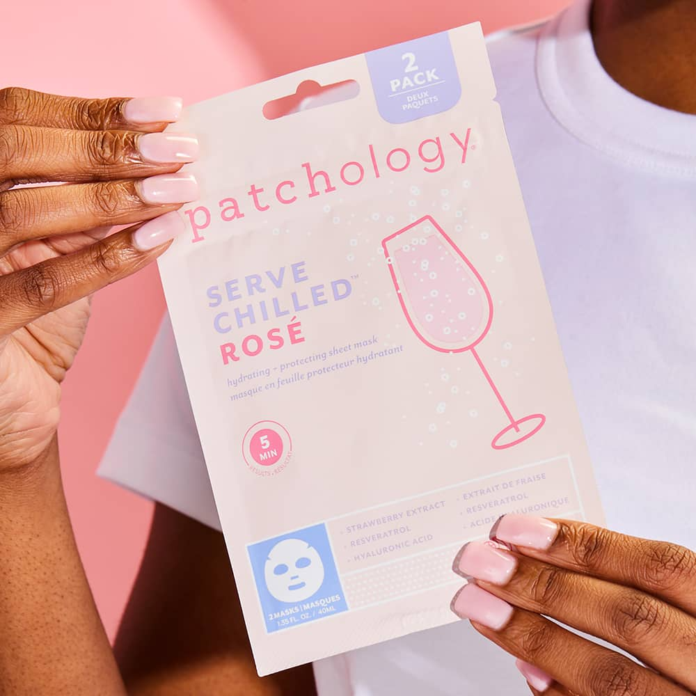 Serve Chilled Rosé Sheet Mask 2 Pack-Lemons and Limes Boutique