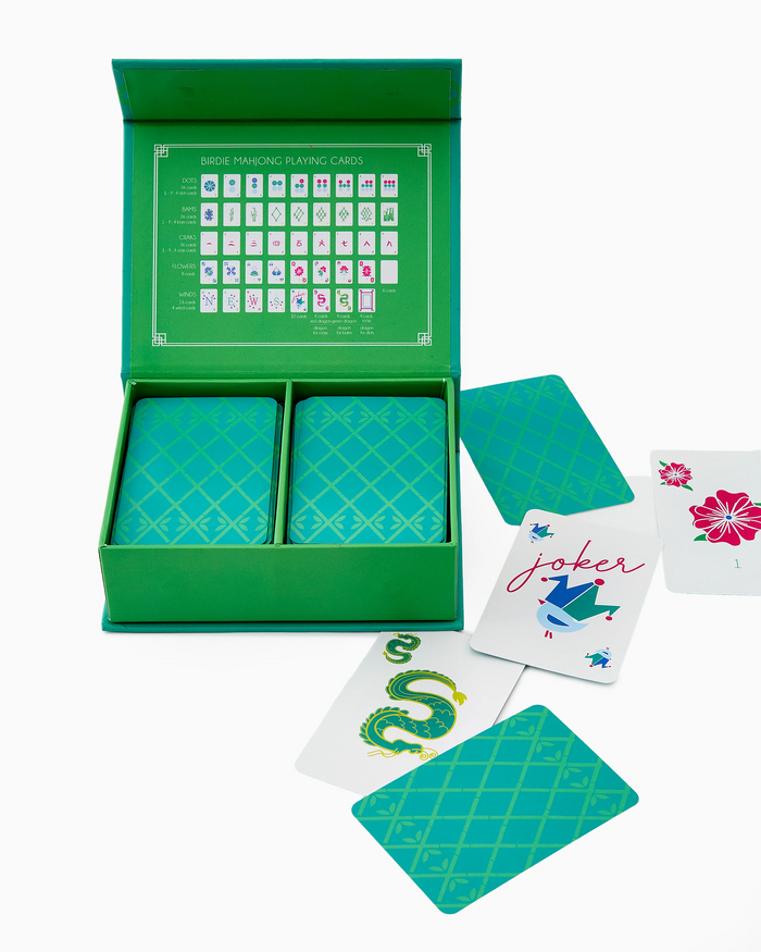 Birdie Mahjong Playing Cards-Lemons and Limes Boutique