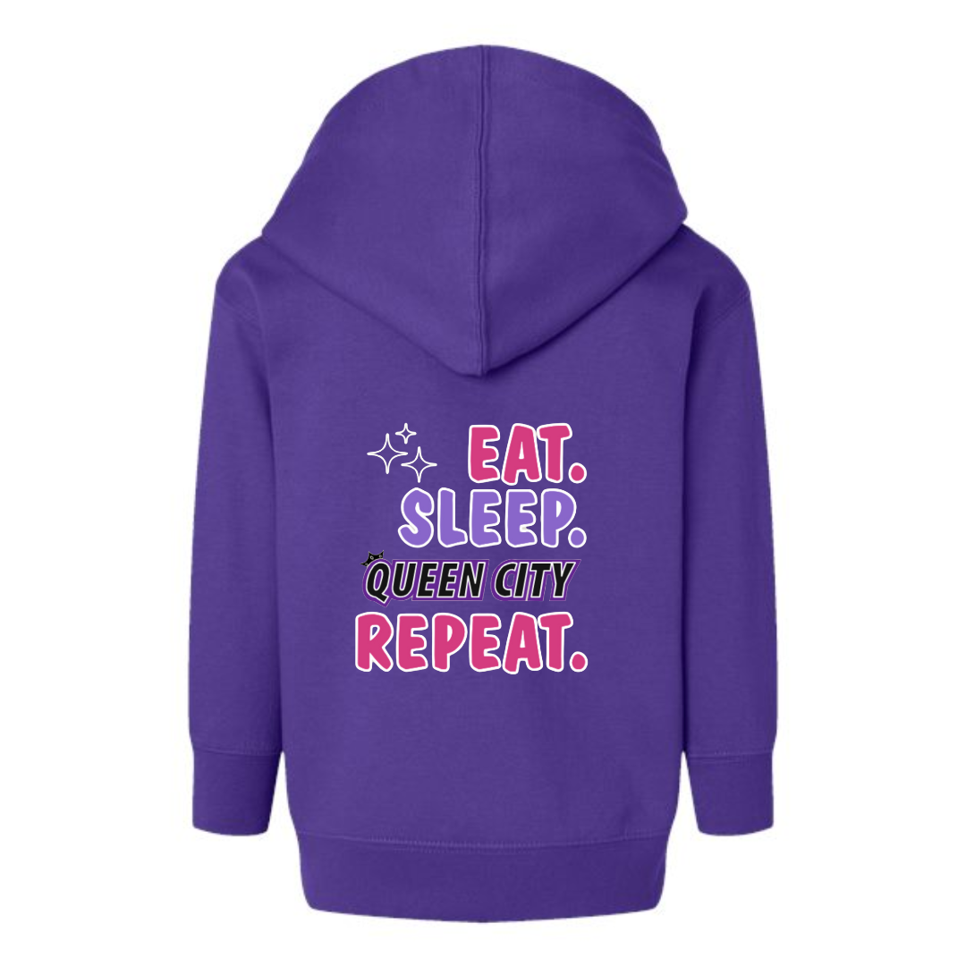 Eat Sleep Storm Repeat Hoodie - Toddler, Youth and Adult-2T-Purple-Lemons and Limes Boutique