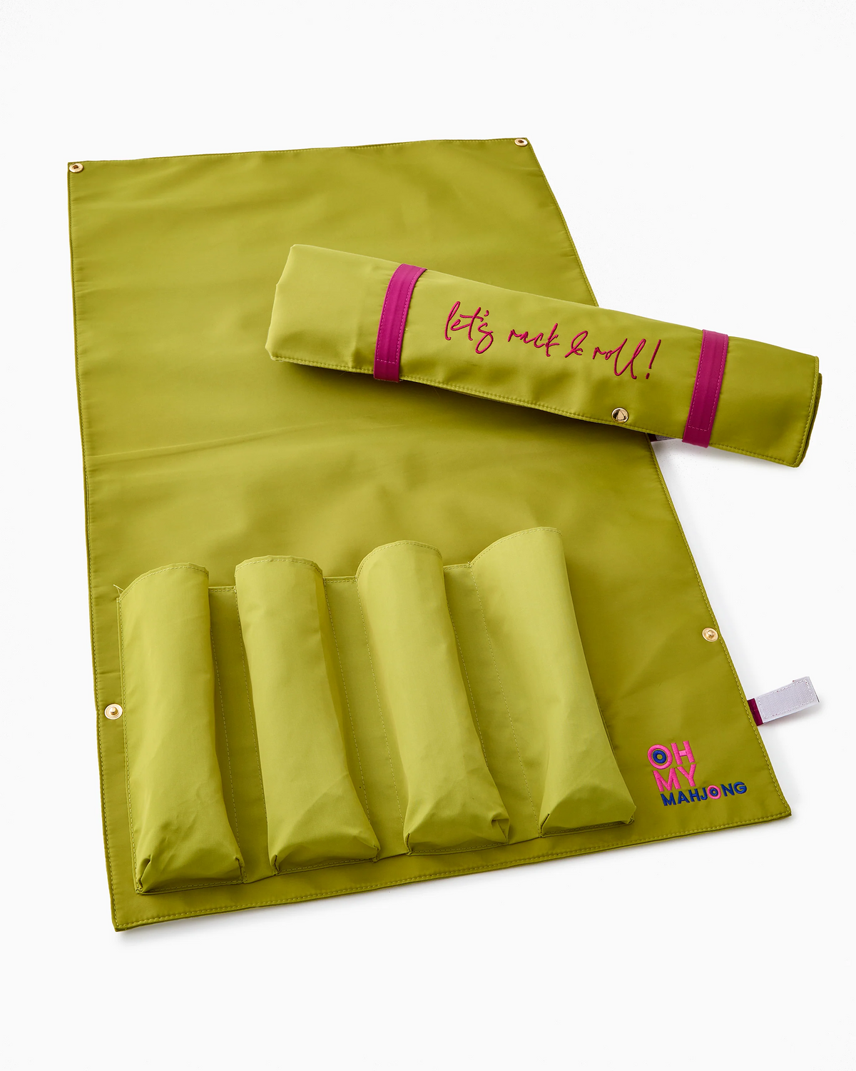 Olive Let's Rack & Roll Bag-Lemons and Limes Boutique