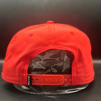 True Fit Hat in Red with White Cincy Logo and White Rope by The Cincy Hat-Lemons and Limes Boutique