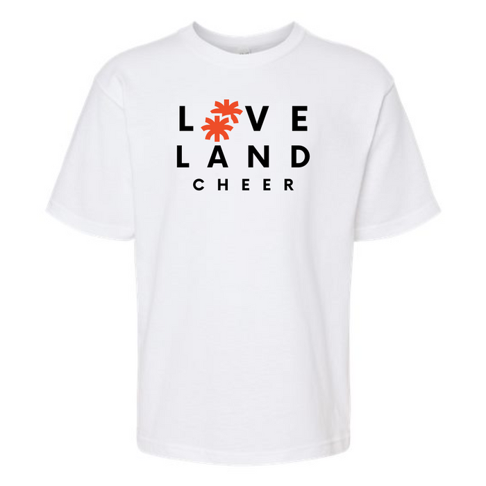 Loveland Cheer T-Shirt-YOUTH-Lemons and Limes Boutique