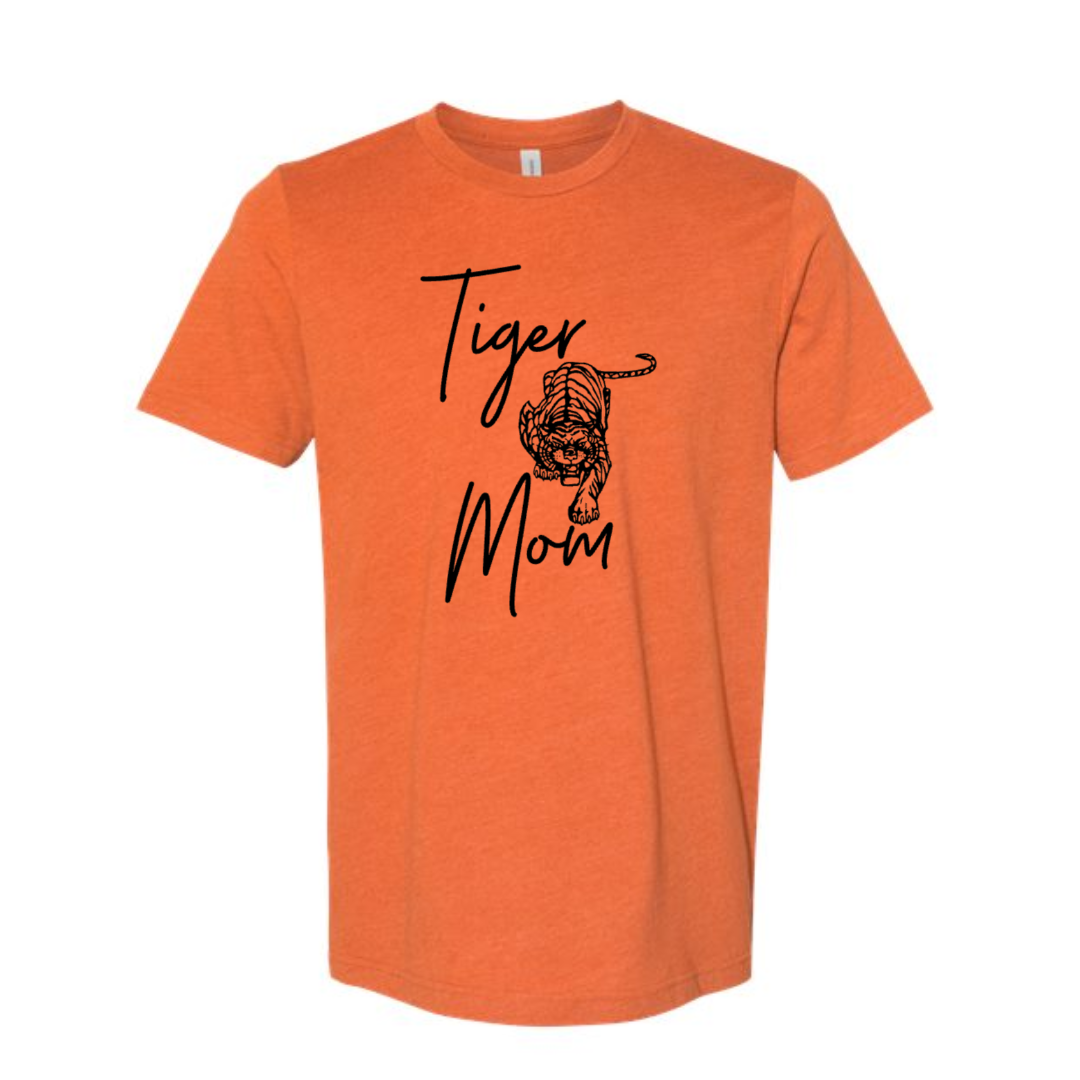 Tiger Mom T-Shirt on Heather Orange