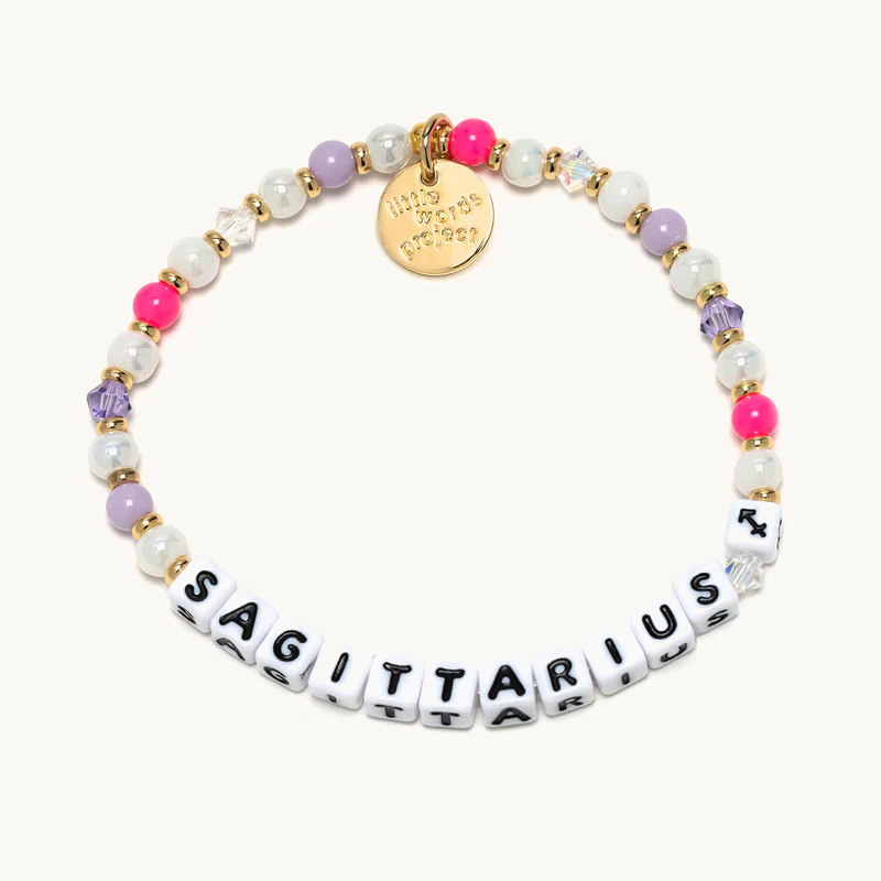 Sagittarius Zodiac- Little Words Project-Lemons and Limes Boutique