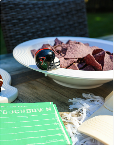 Texas Tech University Helmet Mini by Nora Fleming-Lemons and Limes Boutique