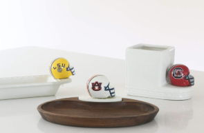 LSU Helmet Mini by Nora Fleming-Lemons and Limes Boutique