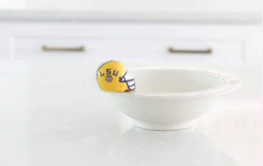 LSU Helmet Mini by Nora Fleming-Lemons and Limes Boutique