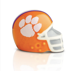 Clemson Helmet Mini by Nora Fleming-Lemons and Limes Boutique