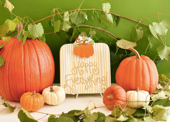 Harvest Pumpkin Big Attachment by Happy Everything-Lemons and Limes Boutique