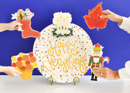 Advent Wreath Big Attachment by Happy Everything-Lemons and Limes Boutique