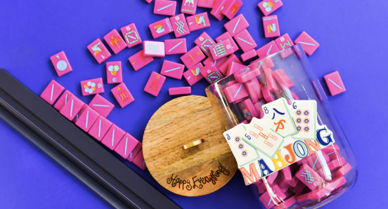 Mahjong Mini Attachment by Happy Everything-Lemons and Limes Boutique