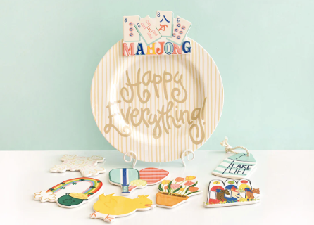 Mahjong Mini Attachment by Happy Everything-Lemons and Limes Boutique