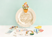 Pot of Tulips Big Attachment By Happy Everything-Lemons and Limes Boutique