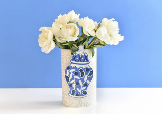 Chinoiserie Jar Big Attachment by Happy Everything-Lemons and Limes Boutique