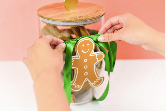Gingerbread Cookie Big Attachment by Happy Everything-Lemons and Limes Boutique